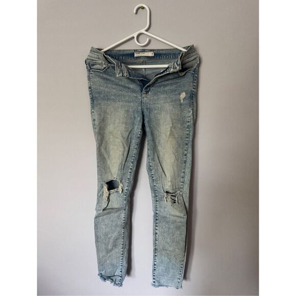 garage denim high rise 5/27 with rips - Picture 1 of 3